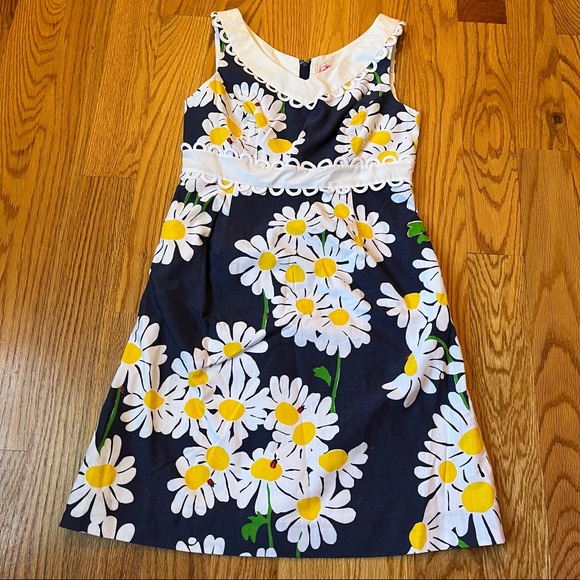 Lilly Pulitzer originals collection daisy print dress size 0 - Picture 1 of 6
